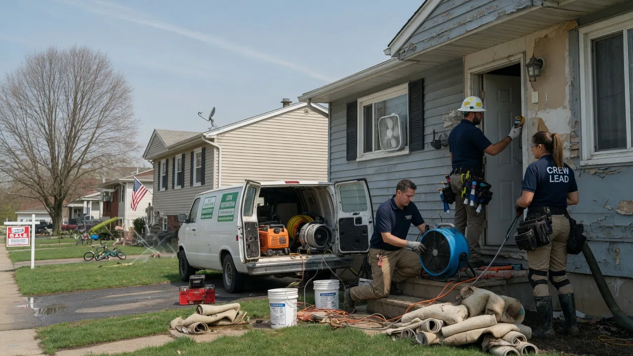Flood Cleanup in Tipton, CA near me