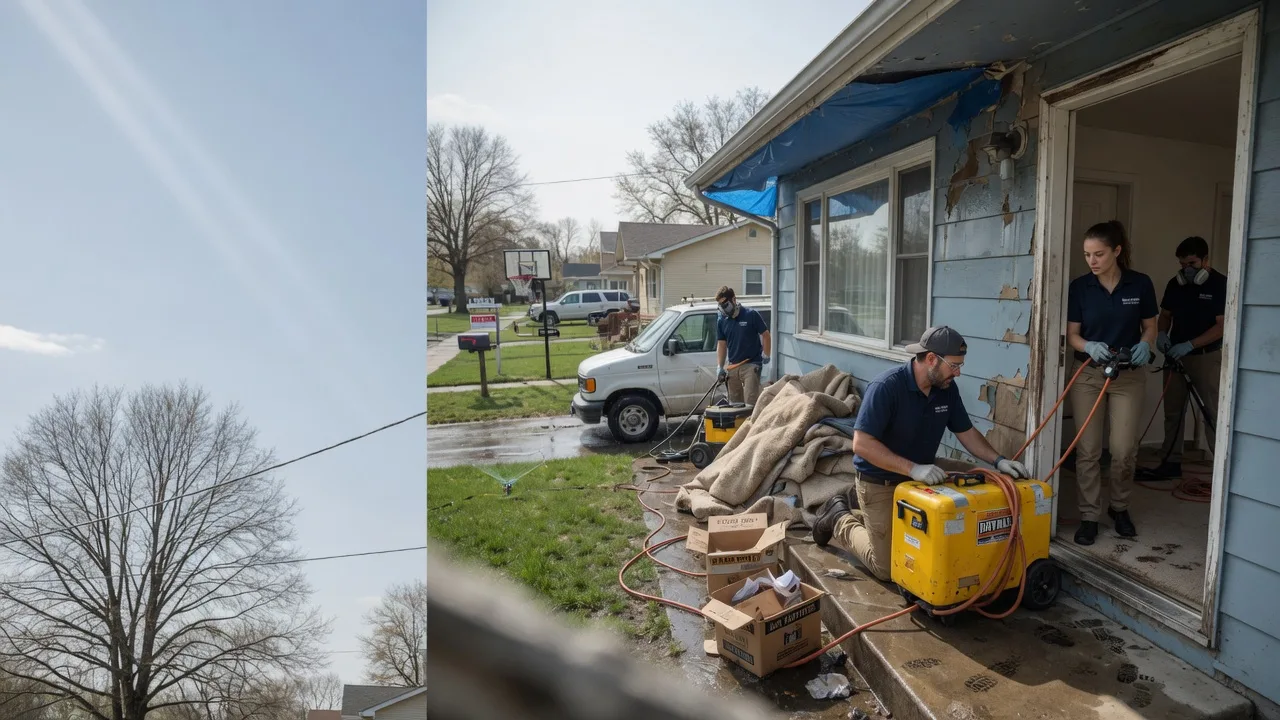 Basement Flood Cleanup in Tipton, CA near me